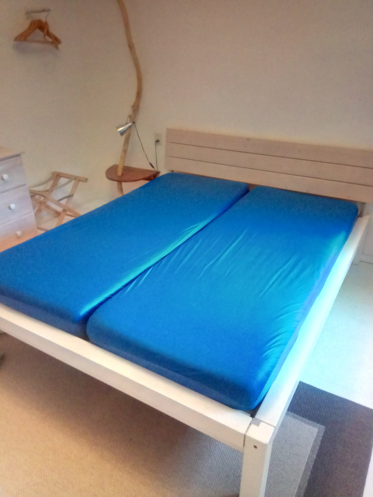 Tencel Hoeslaken voor topmatrassen: lichtblauw, blauw, lichtgroen of lila
