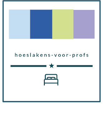 Tencel Hoeslaken voor topmatrassen: lichtblauw, blauw, lichtgroen of lila