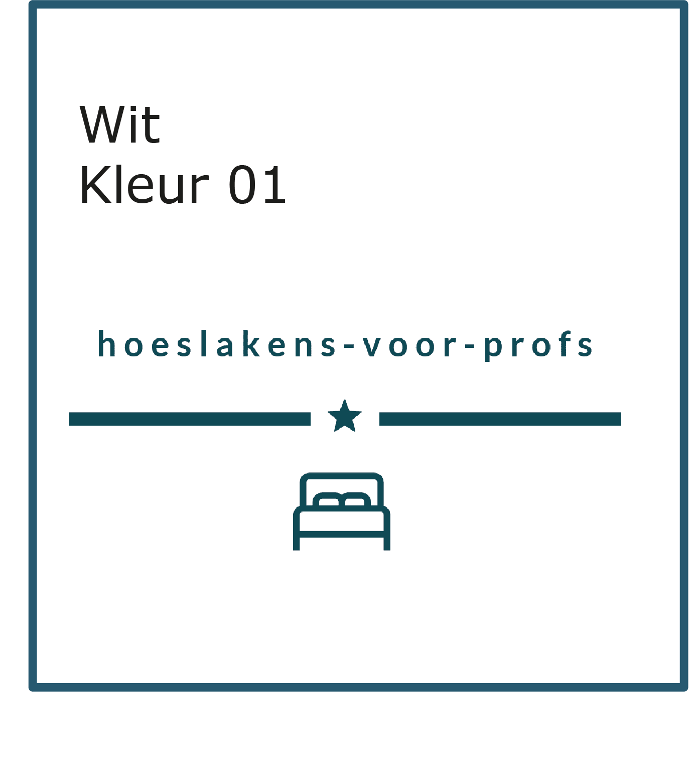 Split Hoeslaken voor topmatras of topper: 2 splitten, kleur wit